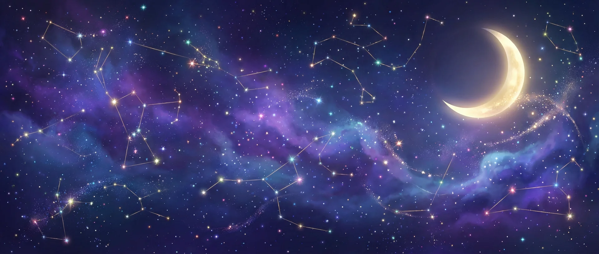 星空背景 - 舌尖上的中国 3 | 每日星座运势与塔罗占卜